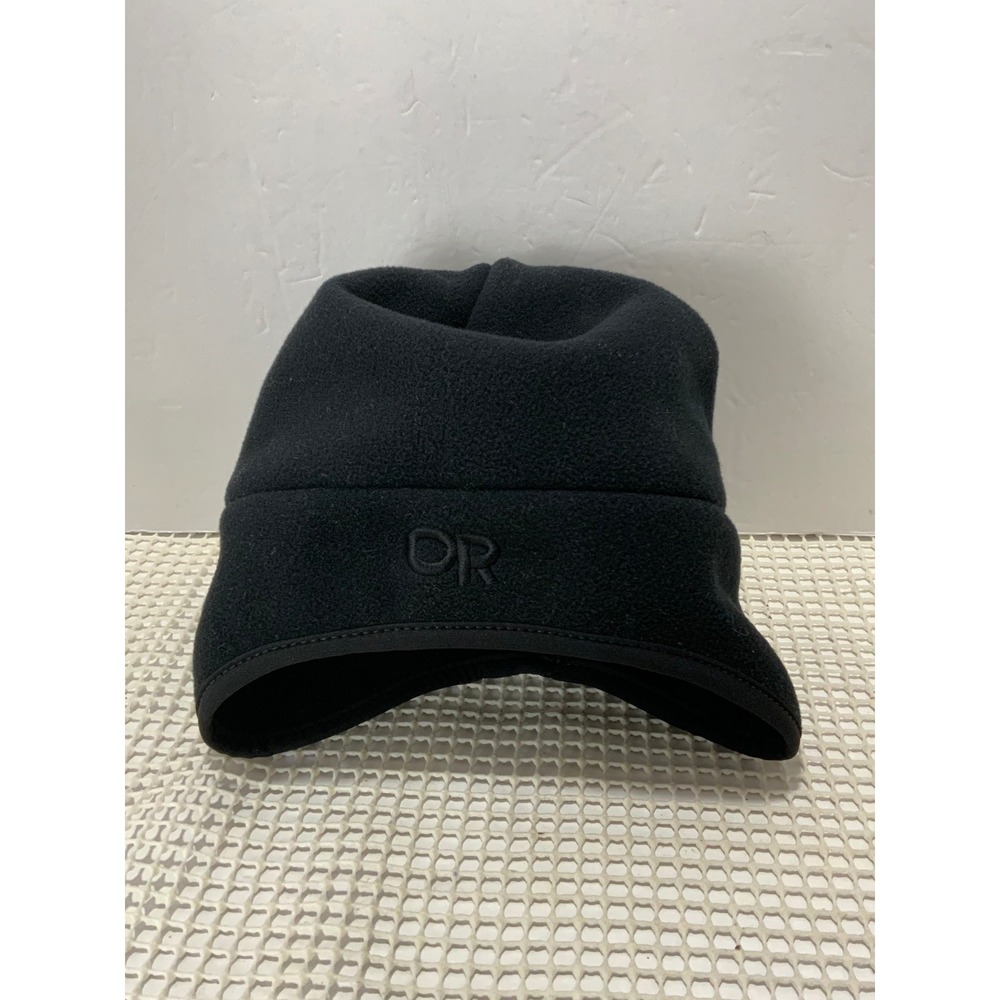 Outdoor Research Cornice Hat‎ Size Large Black Winter Warm EUC
